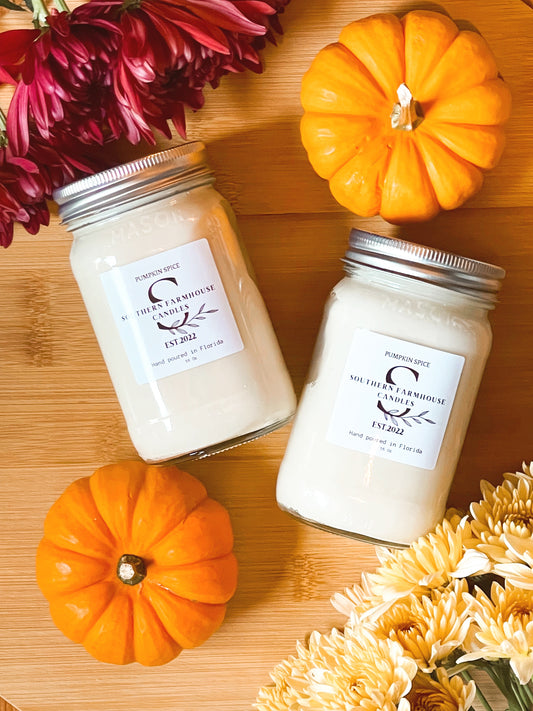 Pumpkin Spice Scented Candle